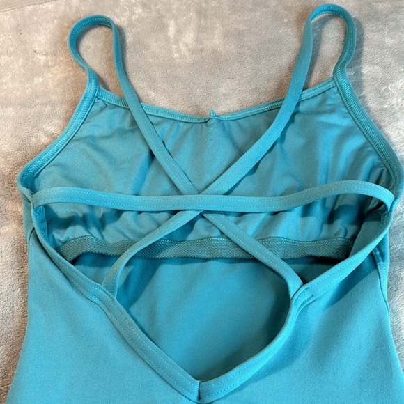 Bombshell Sportswear Sculpted Bodysuit Jumpsuit Turquoise Size Medium - Picture 8 of 11